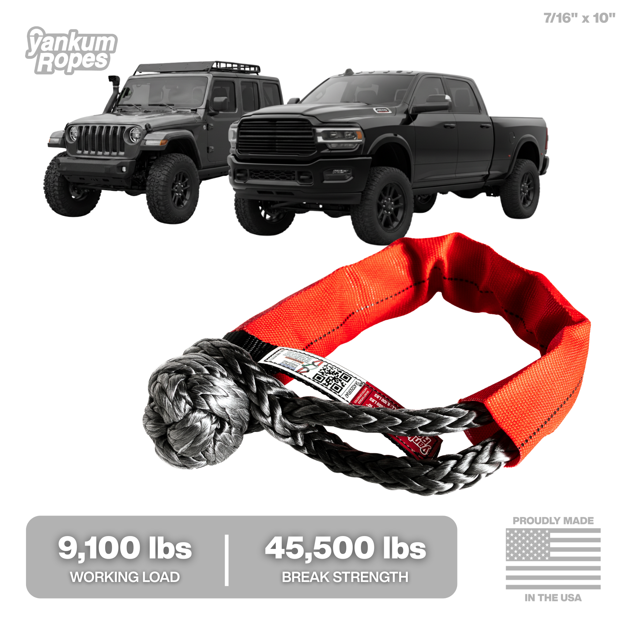7/16" Soft Shackle